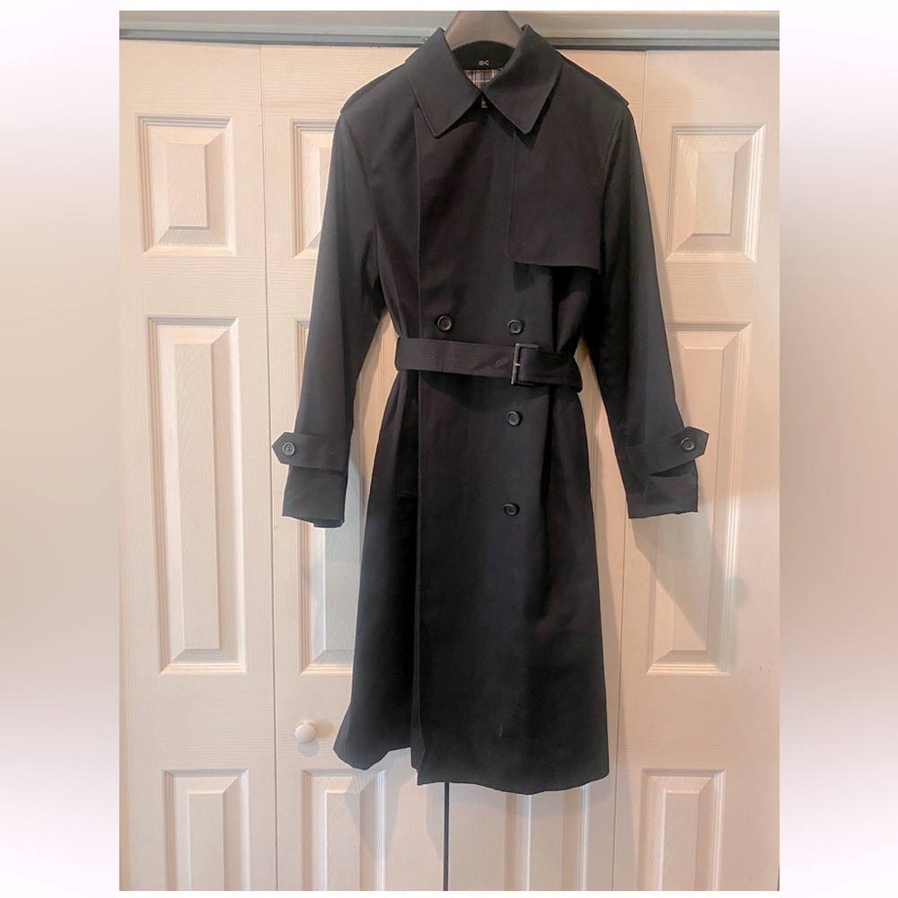 UNIQLO: C Trench Coat 100% Cotton Twill NAVY|NWT